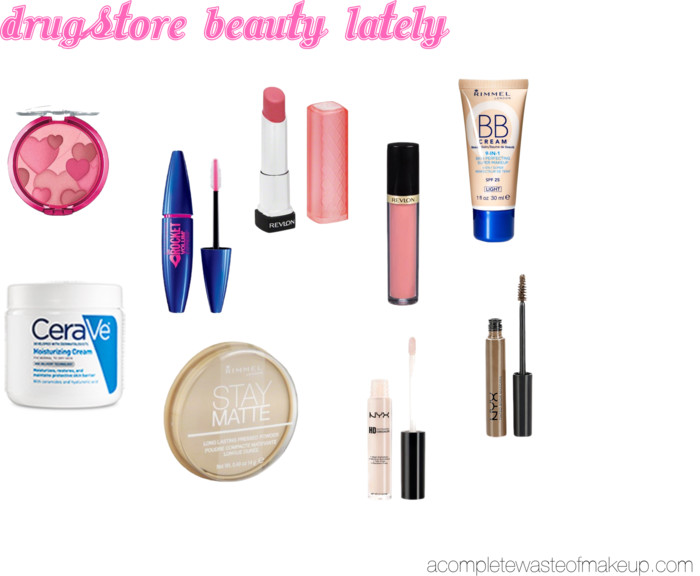 Drugstore beauty lately