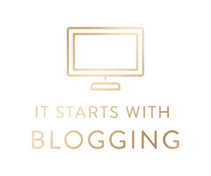 It Starts With Blogging - Blog Course