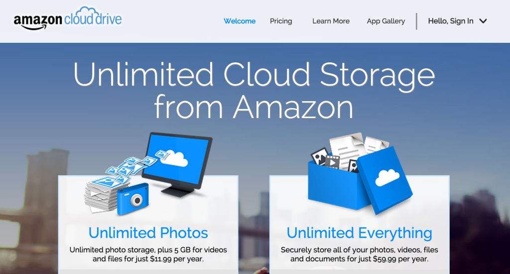 Keeping Your Photos Safe With Amazon Cloud Drive