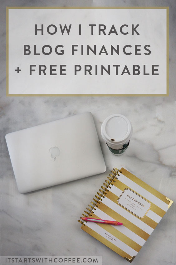 How-I-track-blog-finances-+-Free-printable