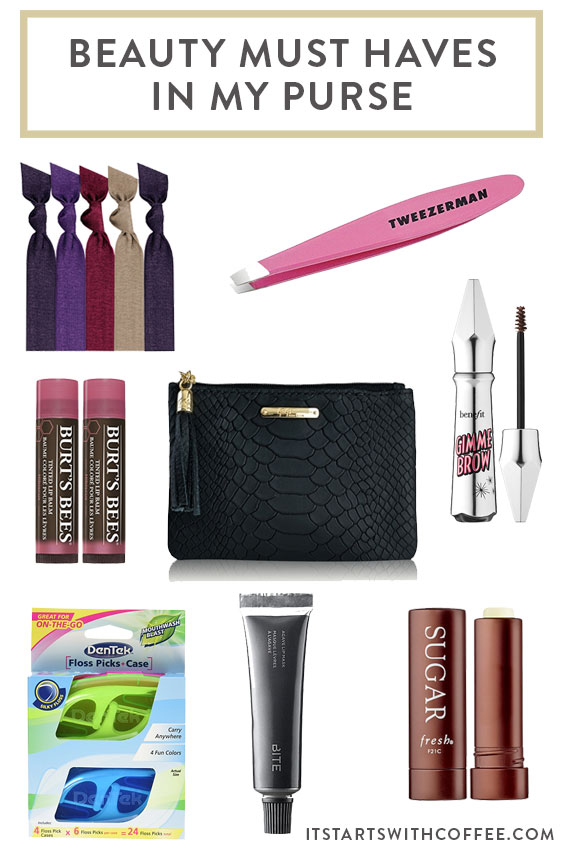 Beauty Must Haves In My Purse It