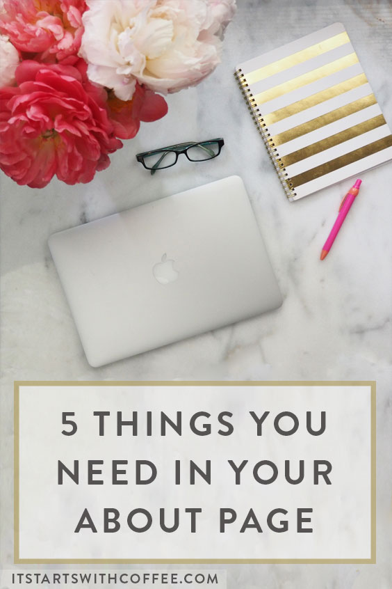 5 Things You Need In Your About Page