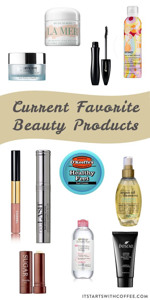 current favorite beauty products for summer