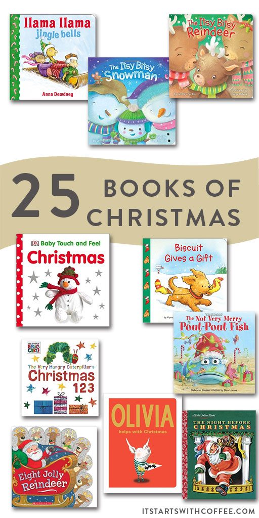 How To The 25 Books Of Christmas It Starts With Coffee Blog