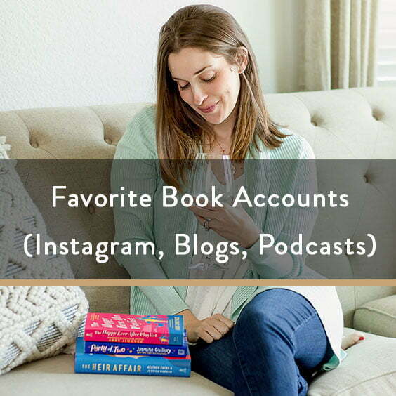 Favorite Book Accounts (Instagram, Blogs, Podcasts) It Starts With