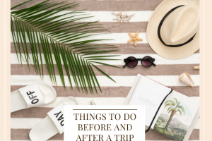 Things To Do Before And After A Trip