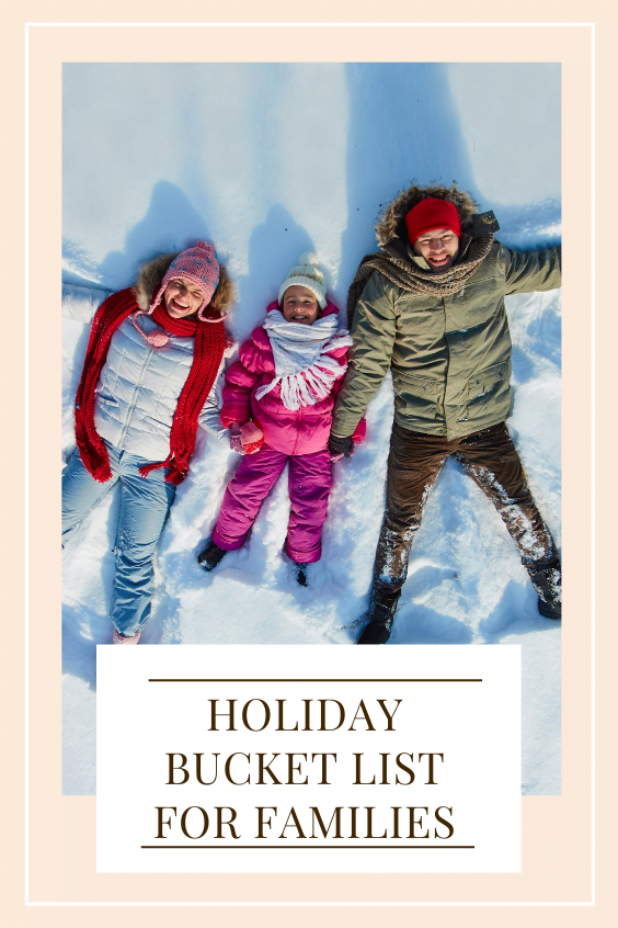 holiday bucket list for families