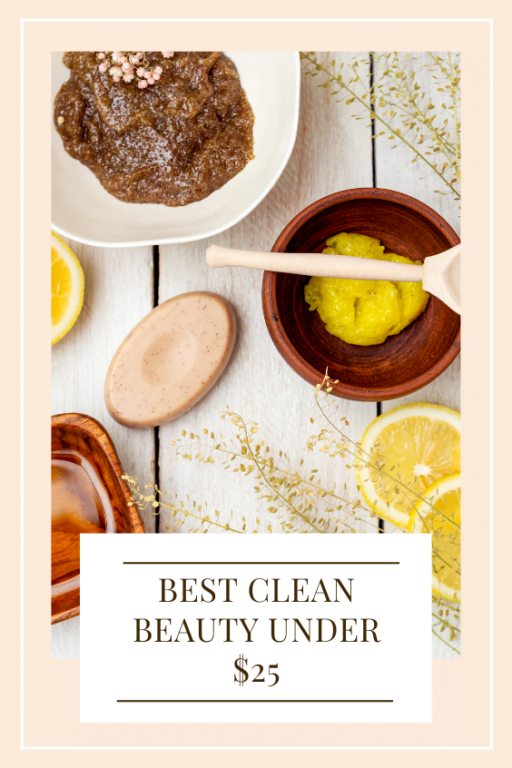 clean beauty under $25