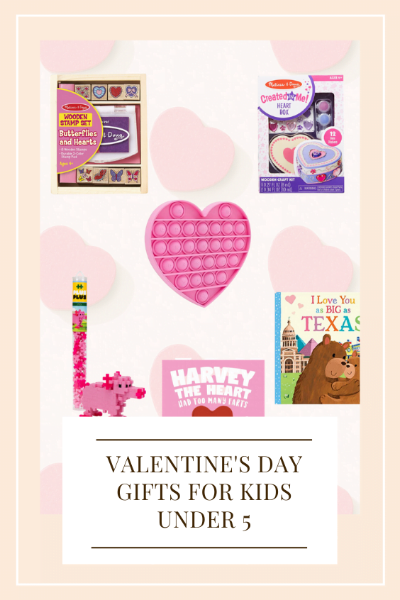 valentines day gifts for kids under 5