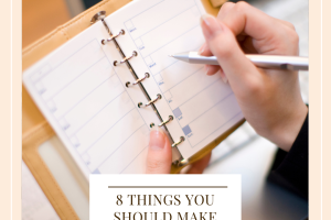 8 Things You Should Make Time For