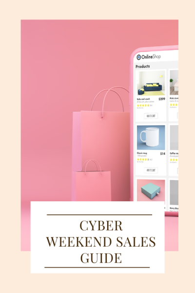 Black Friday/Cyber Monday guide